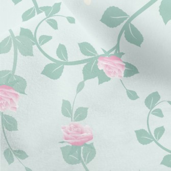 Elegant Thorn Rose Micro Fleece