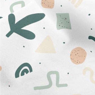 Weird Abstract Lines Micro Fleece