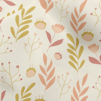 Fairy Garden Flowers Micro Fleece