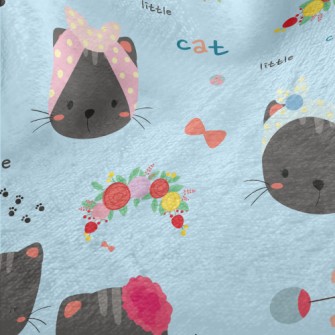 Cute Hairband Kitten Minky