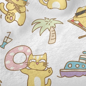 Holiday Cat With Treacherous E Minky