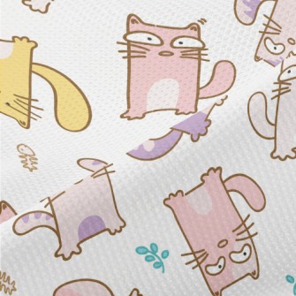 Despicable Cat With Colorful E Piqué