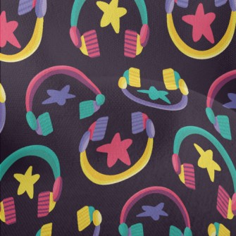 Fluorescent Star Headphones Lightweight Performance Linen