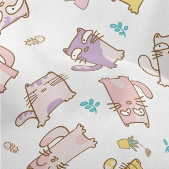 Despicable Cat With Colorful E Lightweight Performance Linen