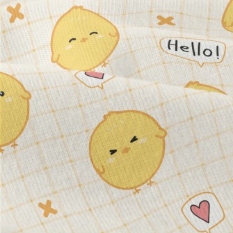 Cute Chick Says Hello Modern Jersey