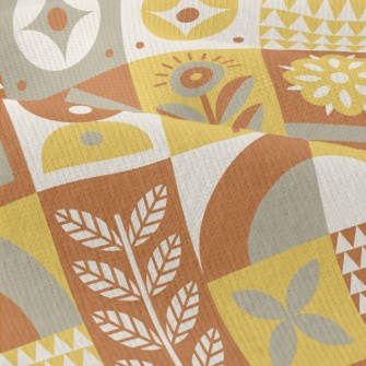 Square Combination Flowers Modern Jersey