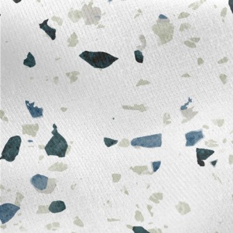 Abstract Stippling Jersey Backed Fleece