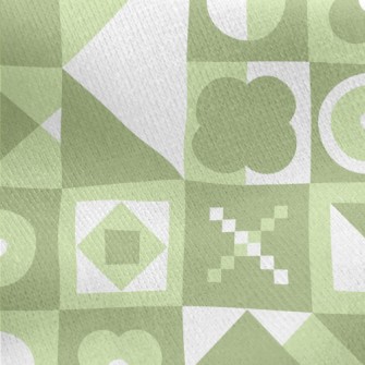 Splicing Strange Squares Jersey Backed Fleece
