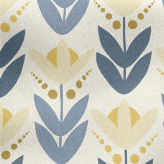 Special Four-leaf Flower Jersey Backed Fleece