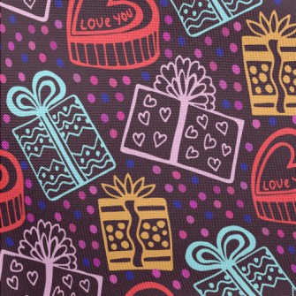 Colorful Packaging Gift Box Pongee