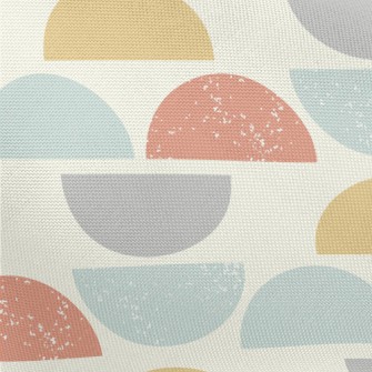 Semicircle Geometric Figure Pongee