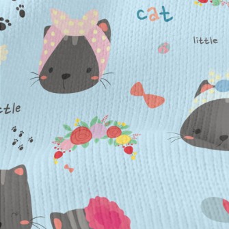 Cute Hairband Kitten Stretch Jersey