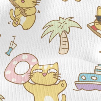 Holiday Cat With Treacherous E Stretch Jersey