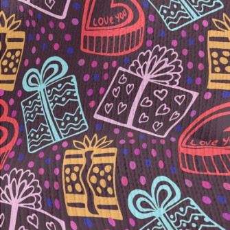Colorful Packaging Gift Box Stretch Jersey
