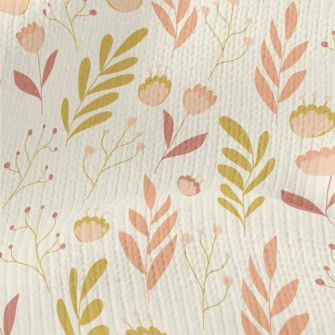 Fairy Garden Flowers Stretch Jersey