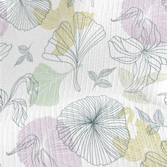 Coil Shadow Flower Stretch Jersey