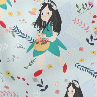 Beautiful And Generous Flower  Lightweight Cotton Poplin