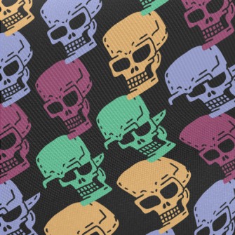 Funny Expression Skull Midweight Cotton Poplin