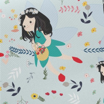 Beautiful And Generous Flower  Midweight Cotton Poplin