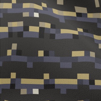 Cartoon Retro Wave Pattern Chiffon
