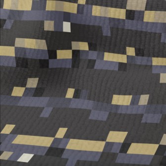 Cartoon Retro Wave Pattern Terry
