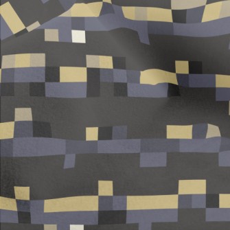 Cartoon Retro Wave Pattern Micro Fleece
