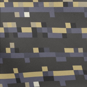 Cartoon Retro Wave Pattern Pongee