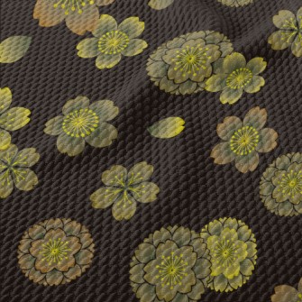 Beautiful Cherry Blossom Patte Birdseye Piqué