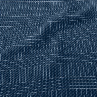 Japanese Traditional Lines Birdseye Piqué