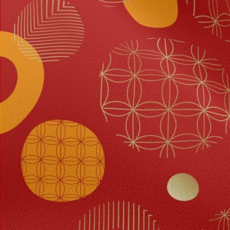 Modern Chinese Pattern Chiffon