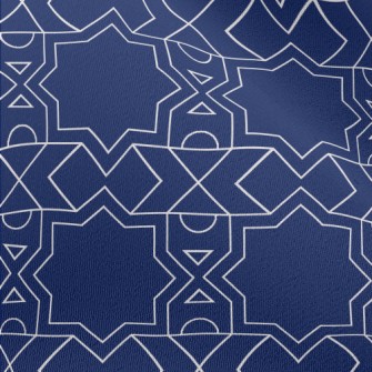 Exotic Geometric Patterns Chiffon