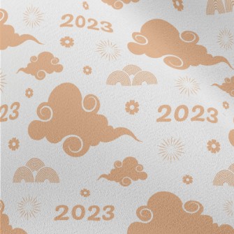 Chinese New Year Celebration Chiffon