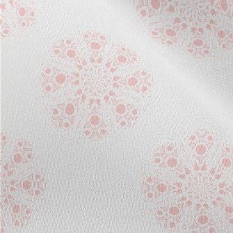 Pink Kaleidoscope Pattern Chiffon