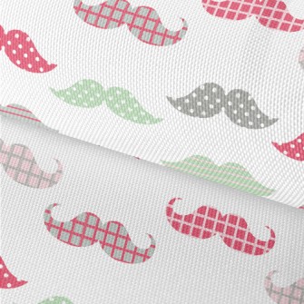 Color Cartoon Beard Waterproof Oxford