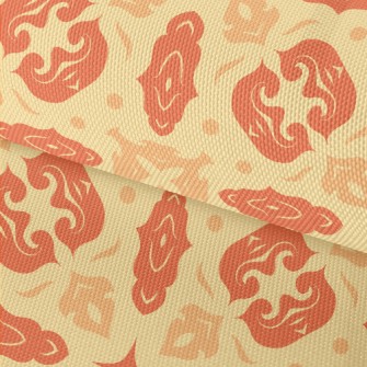 Three Color Graffiti Pattern Waterproof Oxford