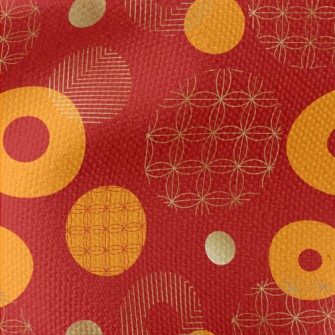 Modern Chinese Pattern Waterproof Canvas