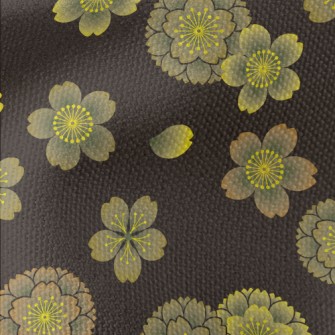 Beautiful Cherry Blossom Patte Waterproof Canvas