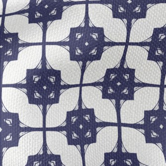 Blue Mosaic Decoration Waterproof Canvas