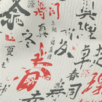 Chinese Calligraphy Text Terry