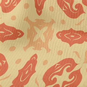 Three Color Graffiti Pattern Terry