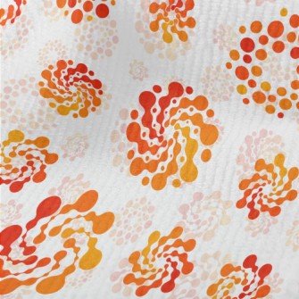 Orange Gradient Graffiti Terry