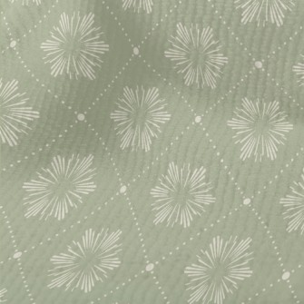 Elegant Green Diamond Terry
