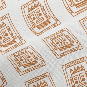 Aztec Graffiti Performance Linen