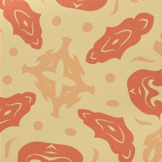 Three Color Graffiti Pattern Twill