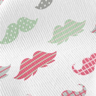 Color Cartoon Beard Standard Corduroy