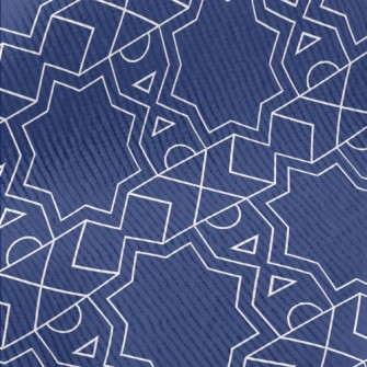 Exotic Geometric Patterns Standard Corduroy