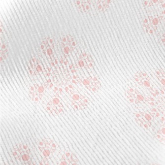 Pink Kaleidoscope Pattern Standard Corduroy