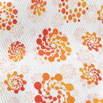 Orange Gradient Graffiti Standard Corduroy