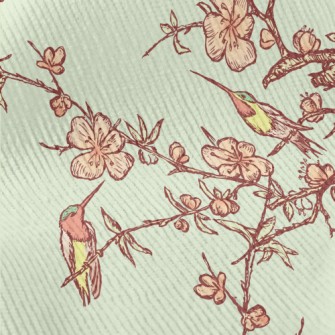 Hand Drawn Hummingbird And Che Standard Corduroy