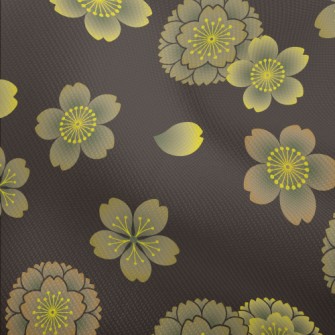 Beautiful Cherry Blossom Patte Dobby